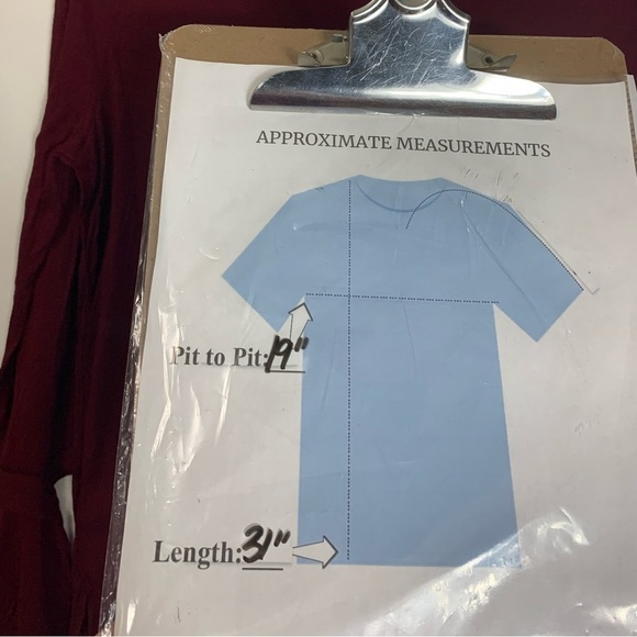 Laura Siegel Handcrafted Tunic Blouse 100% Bamboo Cut Out Elbow Detail Size XS - Picture 5 of 7